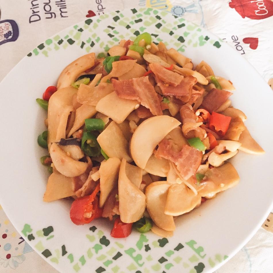 干锅杏鲍菇