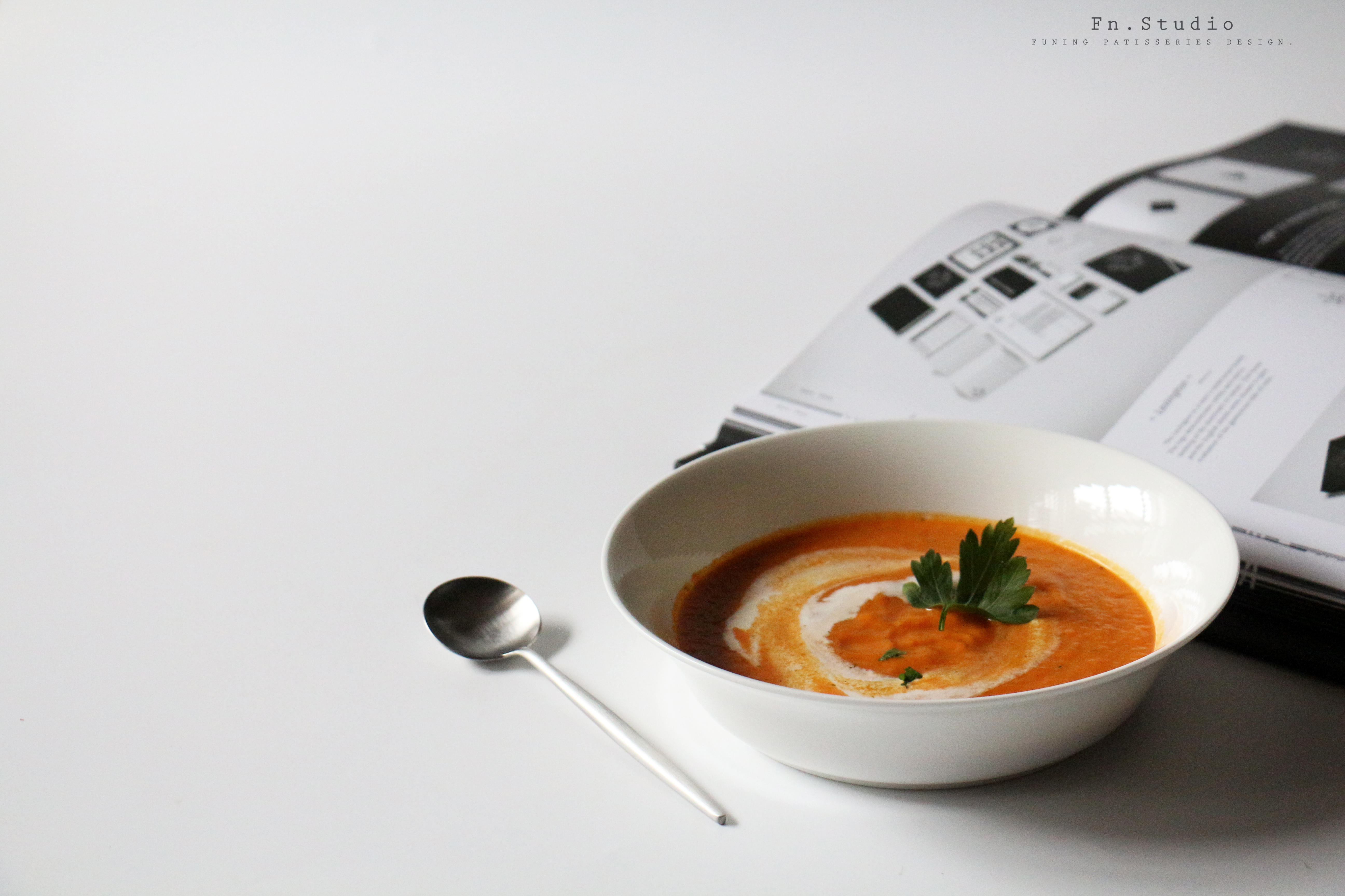 胡萝卜芫荽浓汤Carrot coriander soup