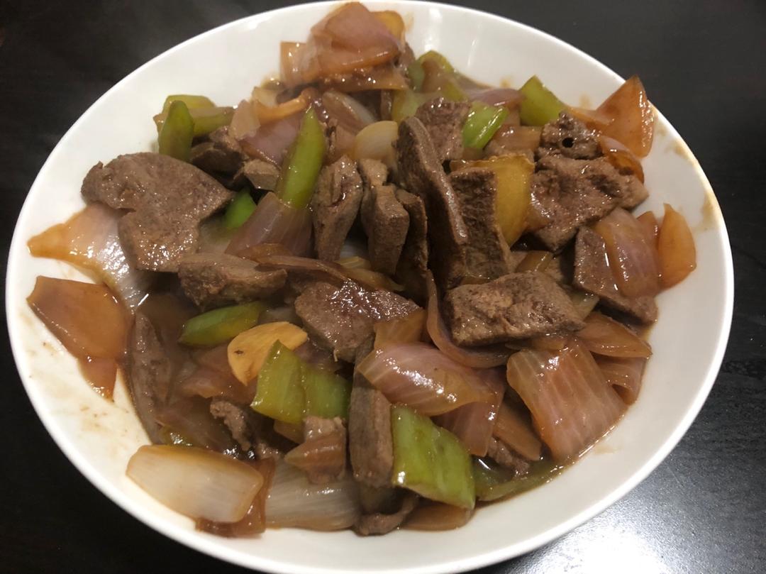 嫩炒猪肝