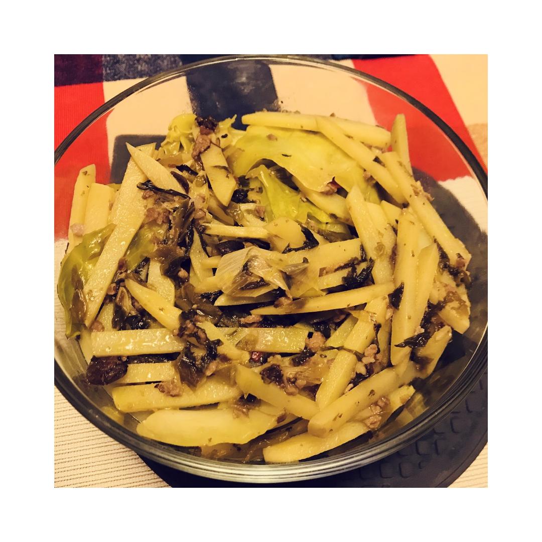 土豆炒包心菜