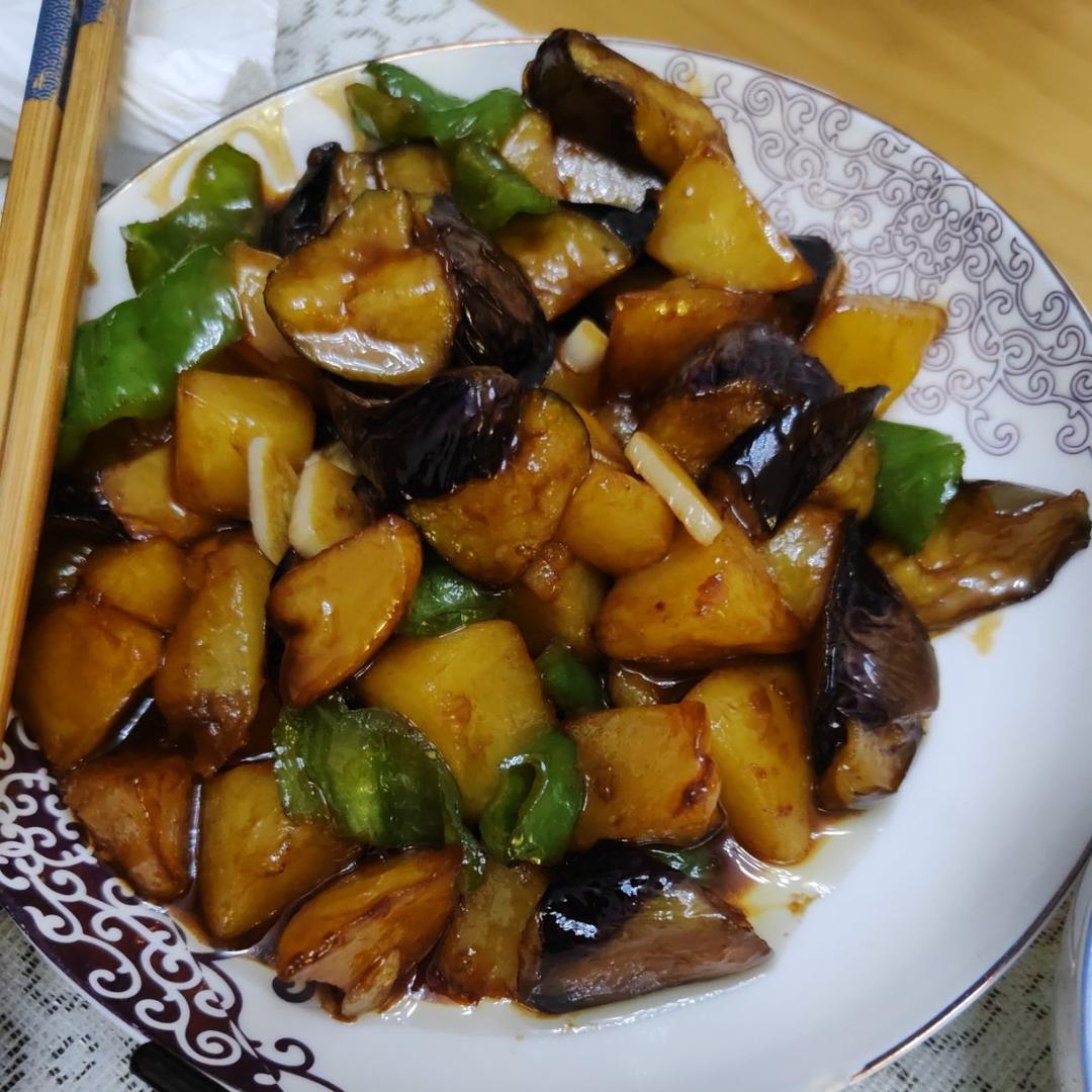 超级下饭的地三鲜