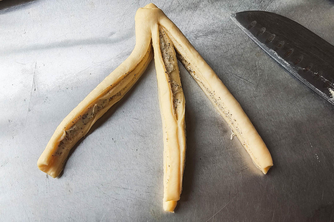 纯奶手撕吐司的做法 步骤1