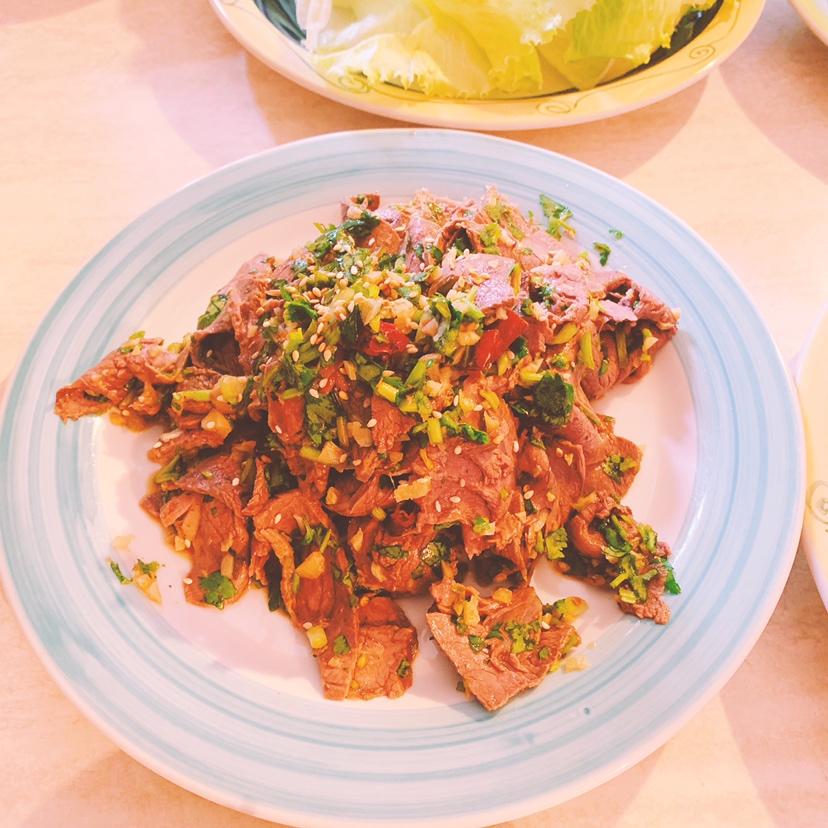 凉拌牛肉