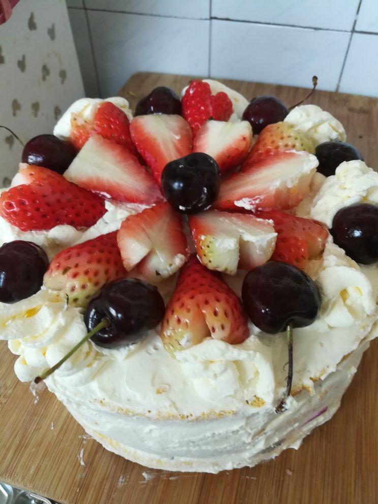 《Tinrry+》草莓奶油蛋糕（8寸配方）