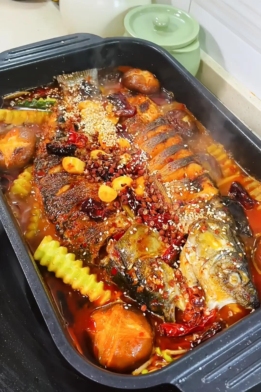 麻辣烤鱼的家常做法