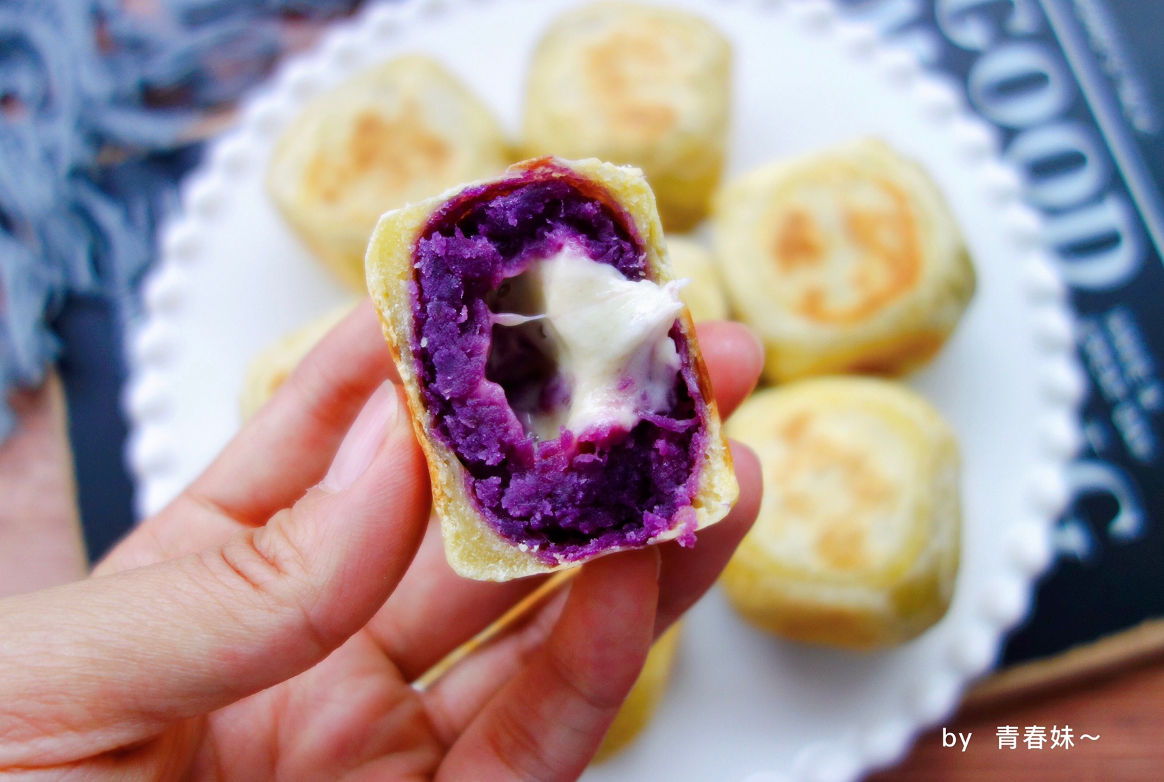紫薯仙豆糕的做法 步骤18