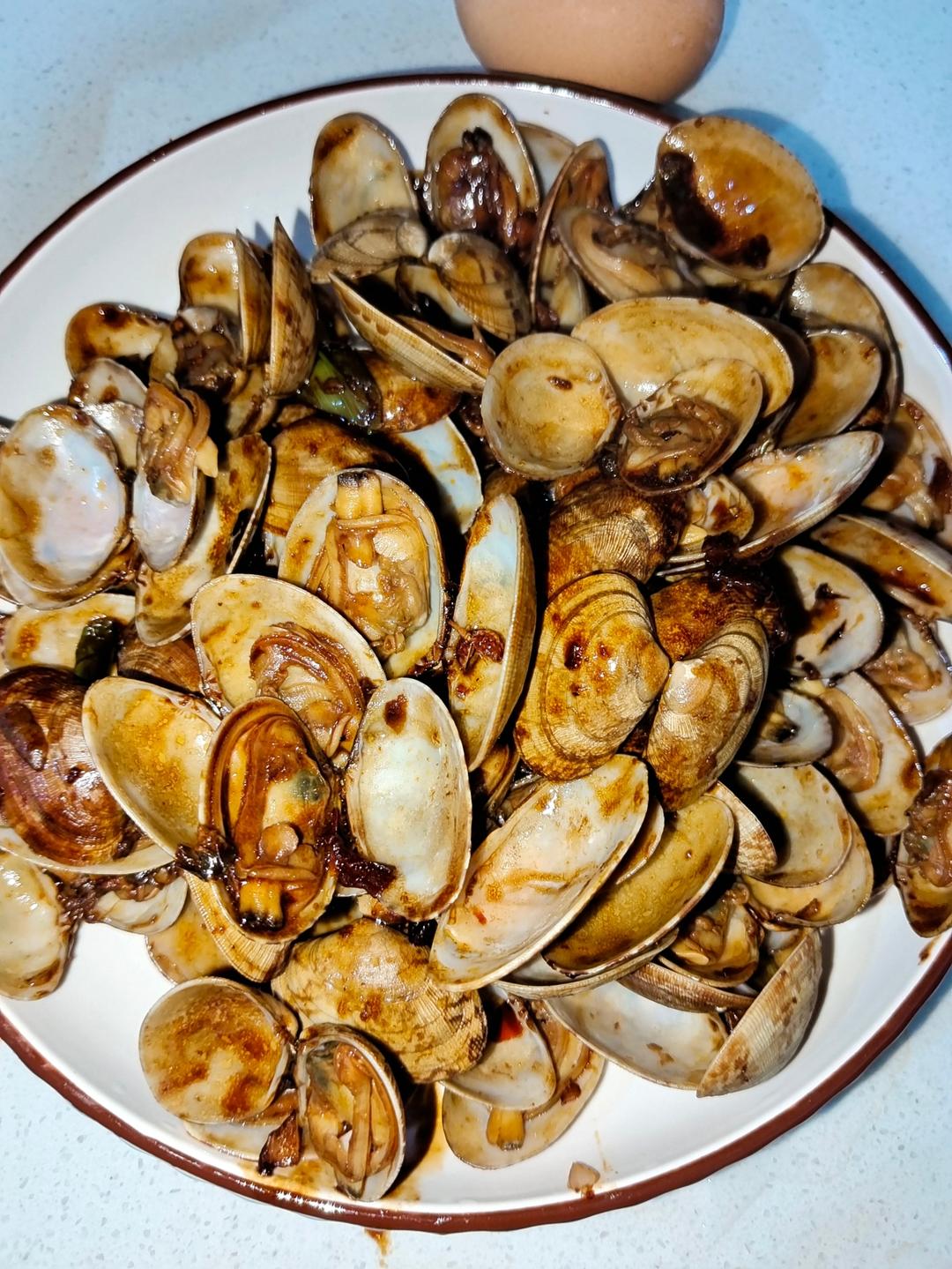 5分钟快手菜❗️秒杀路边摊爆炒花甲～好吃到爆