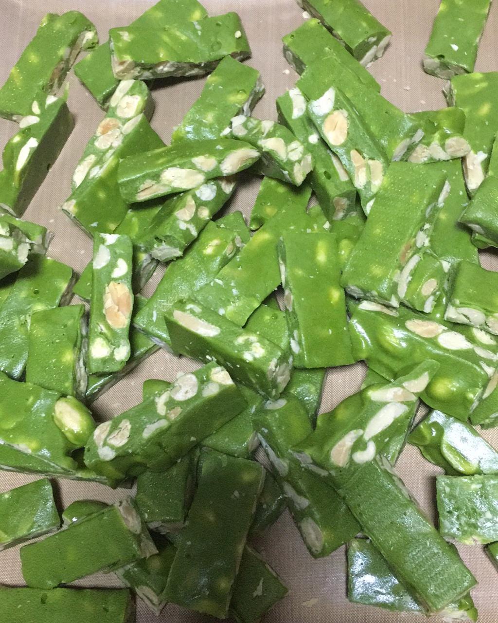 抹茶牛轧糖(棉花糖版)