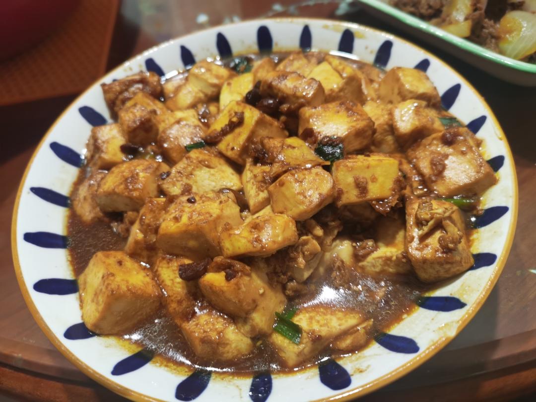 香辣内酯豆腐｜微波炉版