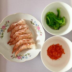鲜虾蔬菜丸的做法 步骤2