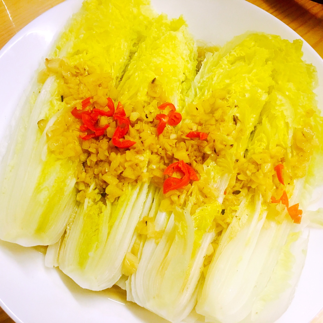 蒜蓉粉丝蒸娃娃菜