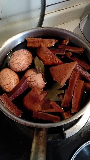 古早味上海香干茶叶蛋（卤蛋卤香干）的做法 步骤1