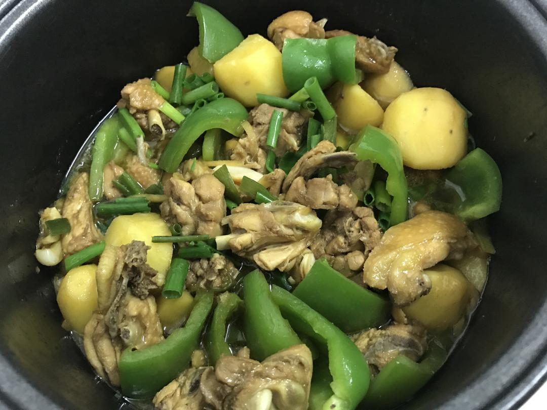 电饭锅版黄焖鸡的做法