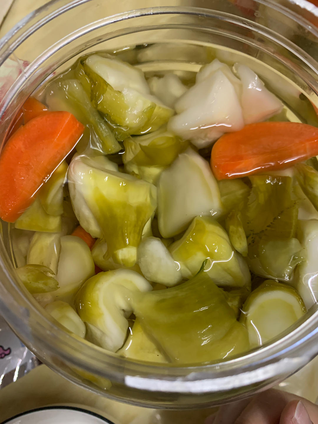 超级开胃脆甜的泡菜（儿菜）的做法