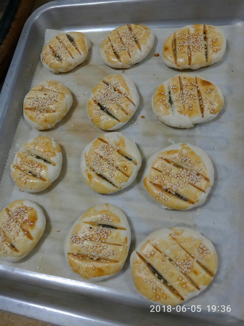 芝麻椒盐牛舌饼（北京小吃）