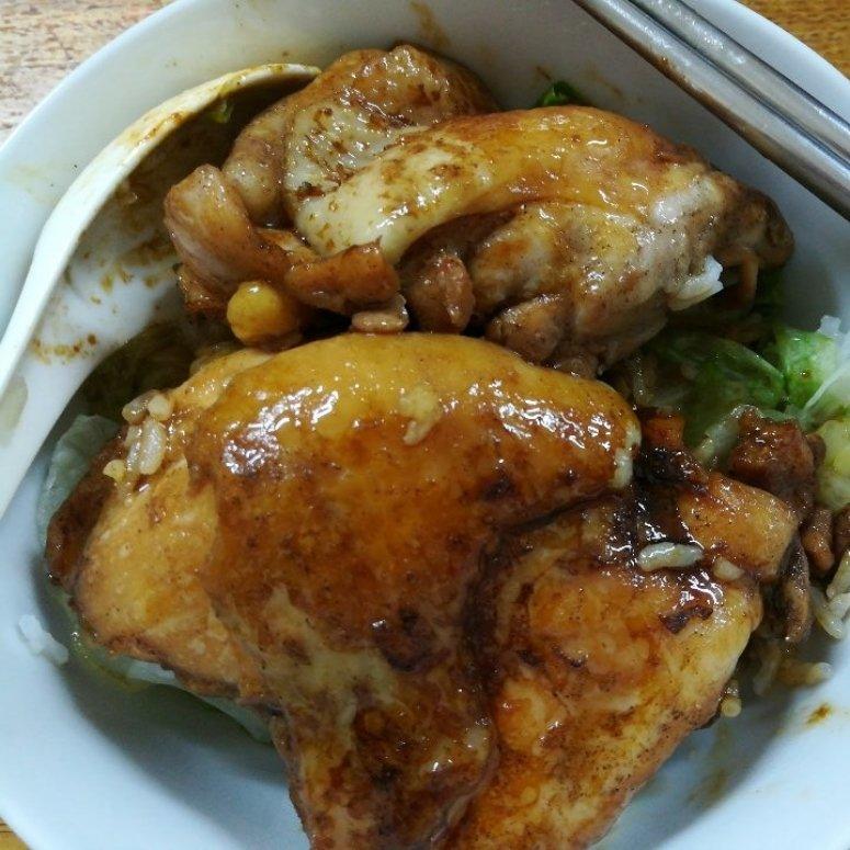 照烧黑椒鸡腿饭