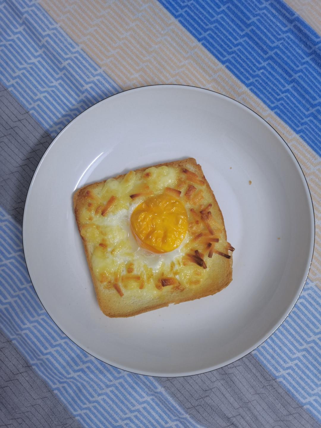 🍞🍳马苏里拉芝士蛋烤土司（完美周末早午餐2）