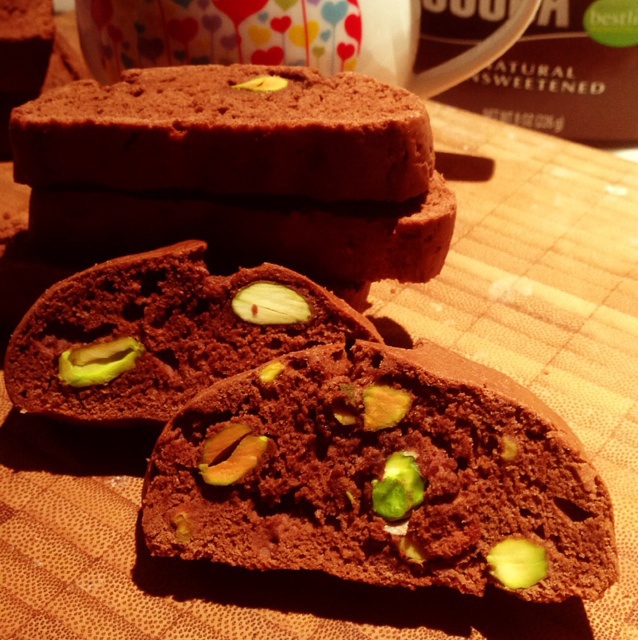 巧克力坚果意式脆饼