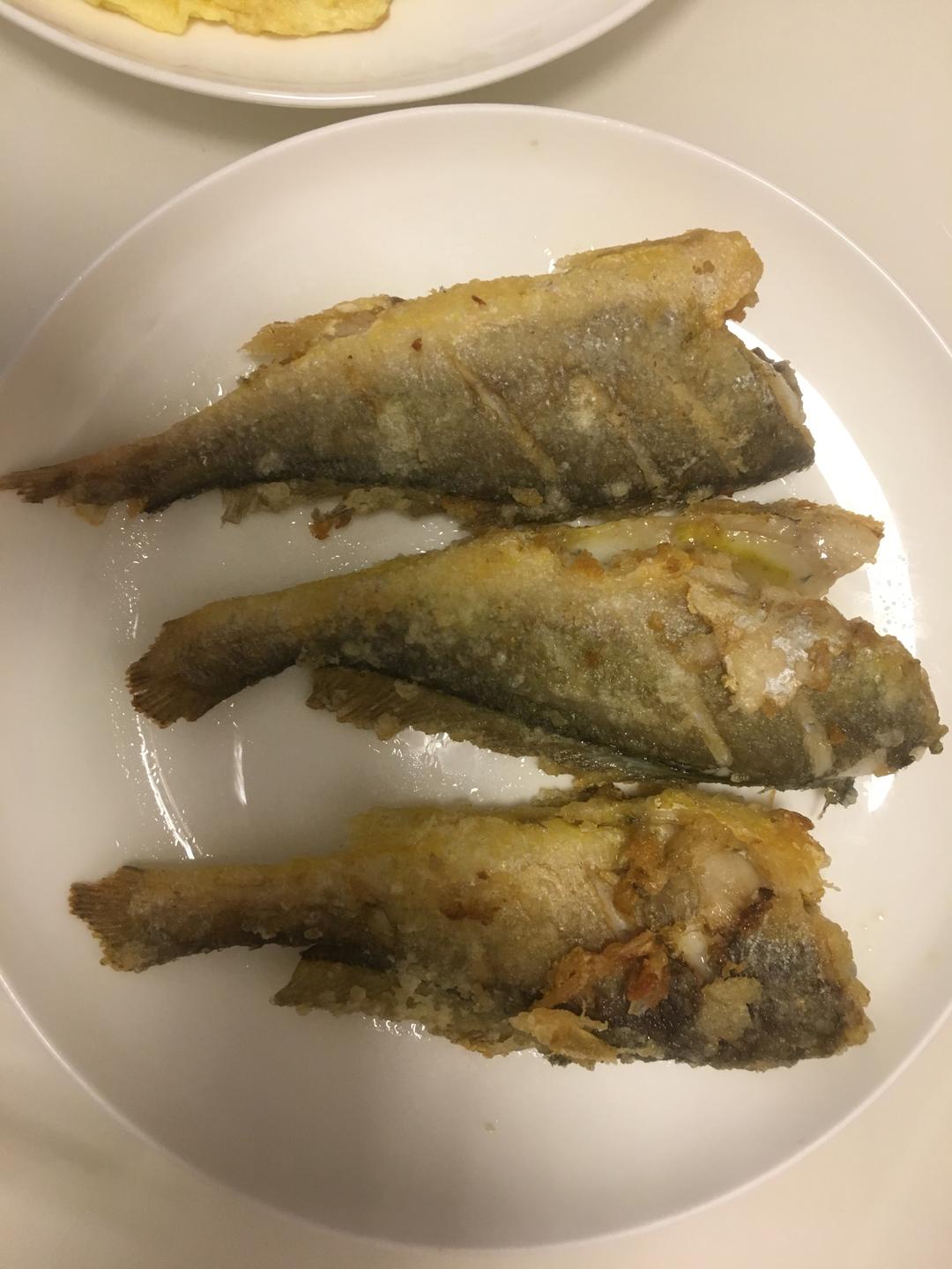 香煎黄花鱼的做法
