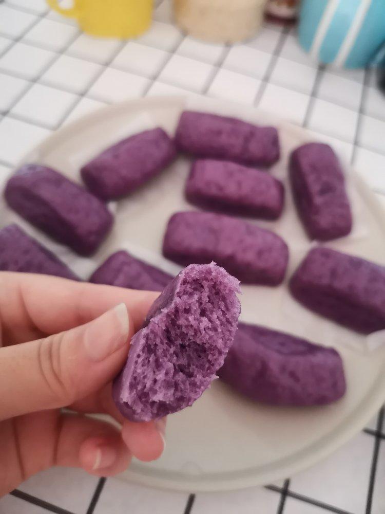 紫薯玫瑰花馒头