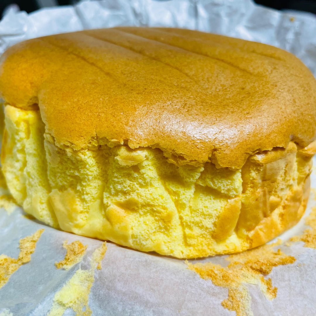 0失败 6寸原味戚风蛋糕