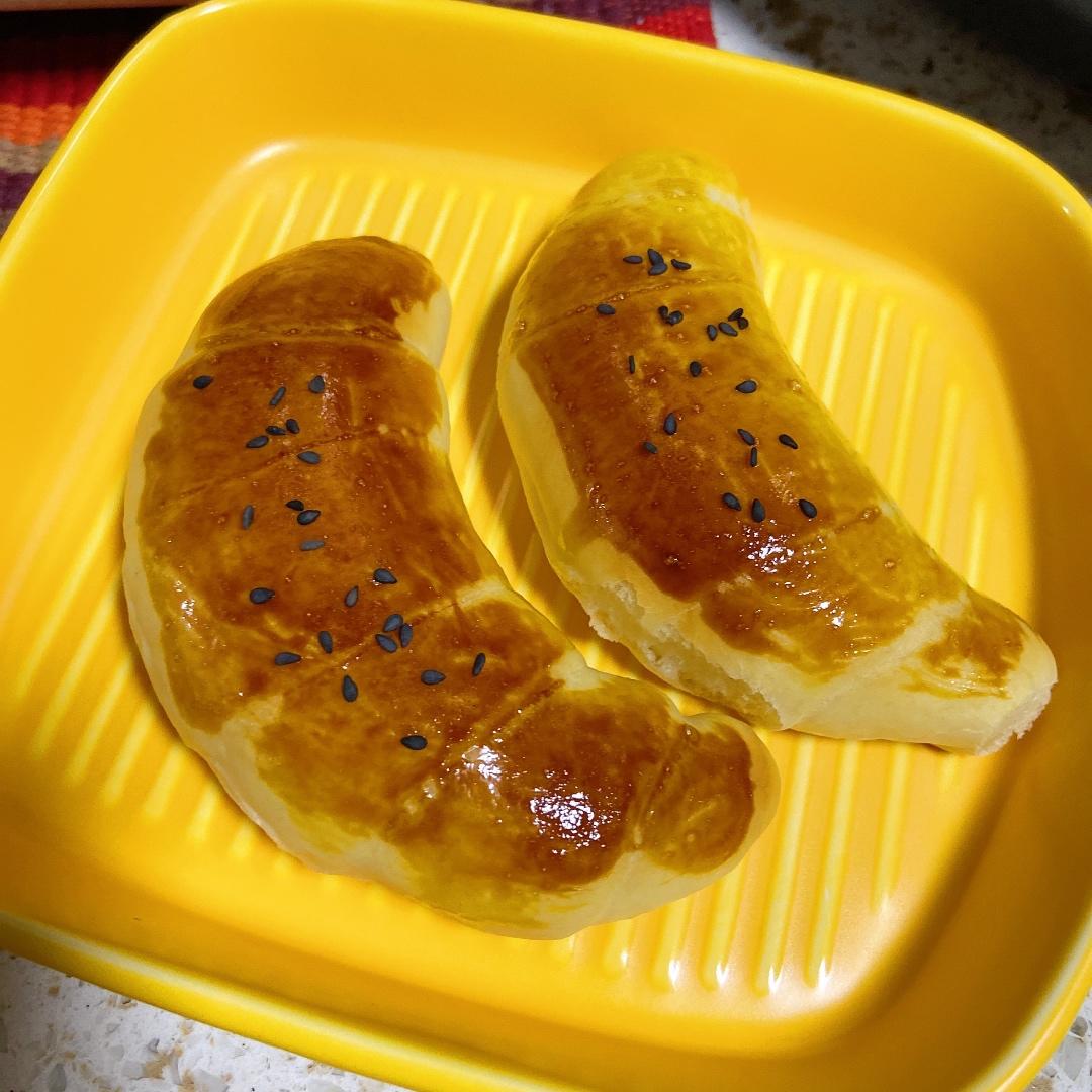 奶香牛角包—新手入门级的面包