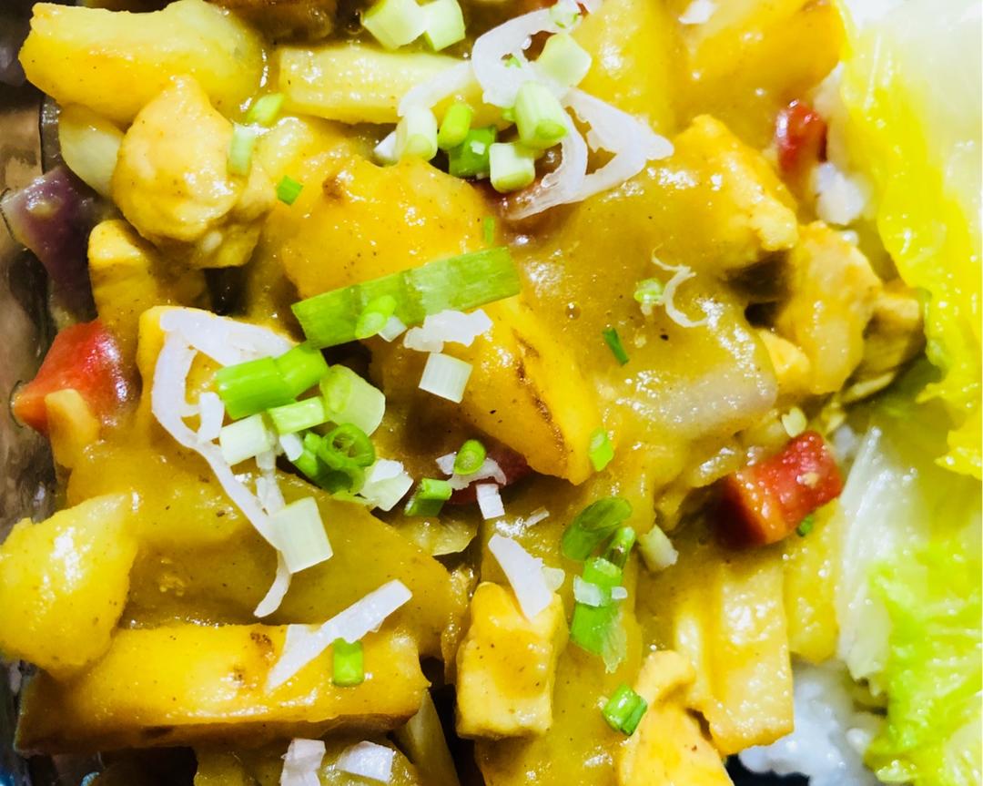 咖喱鸡块