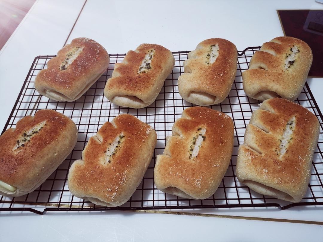 直接法万能面团－培根芝士包