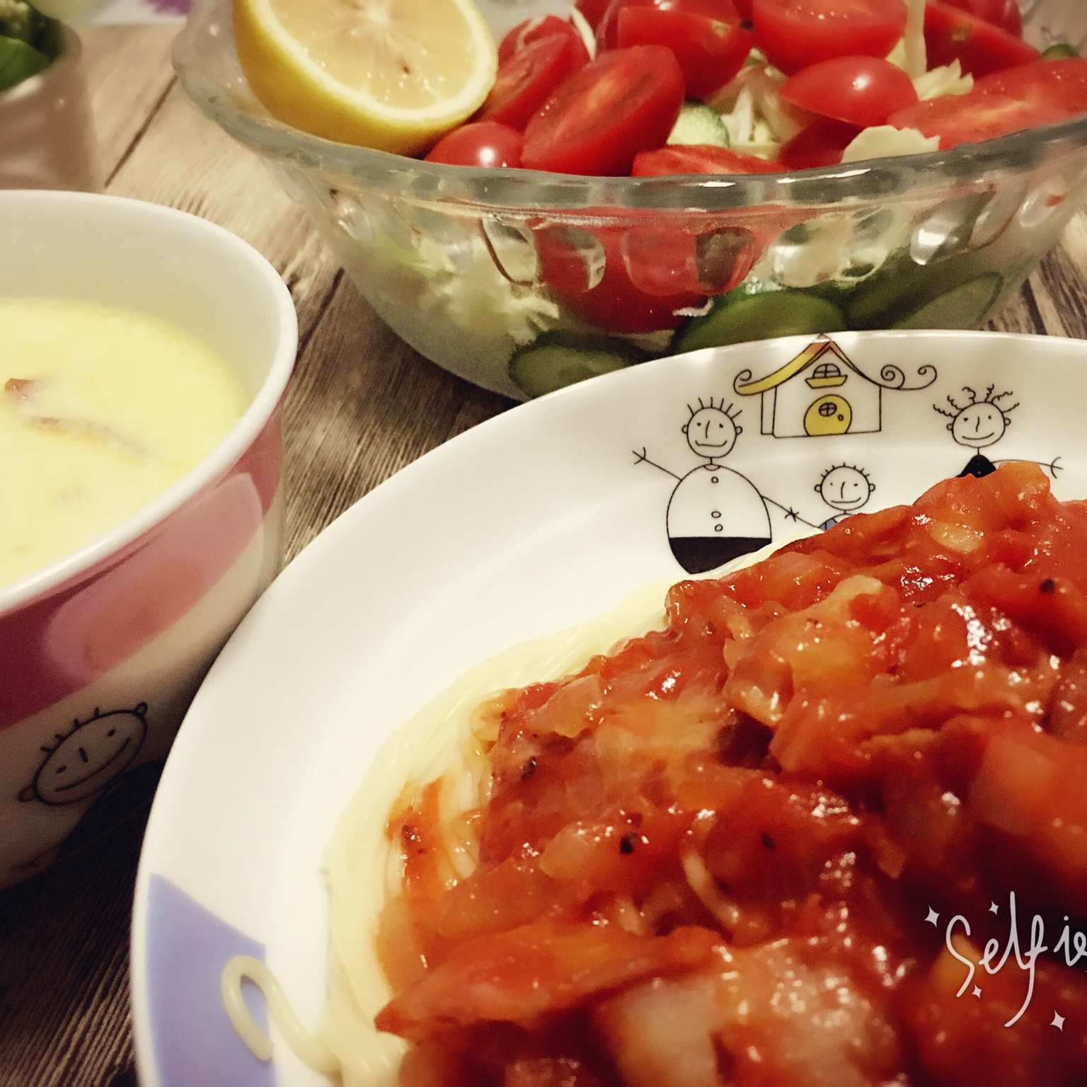 培根番茄意大利面