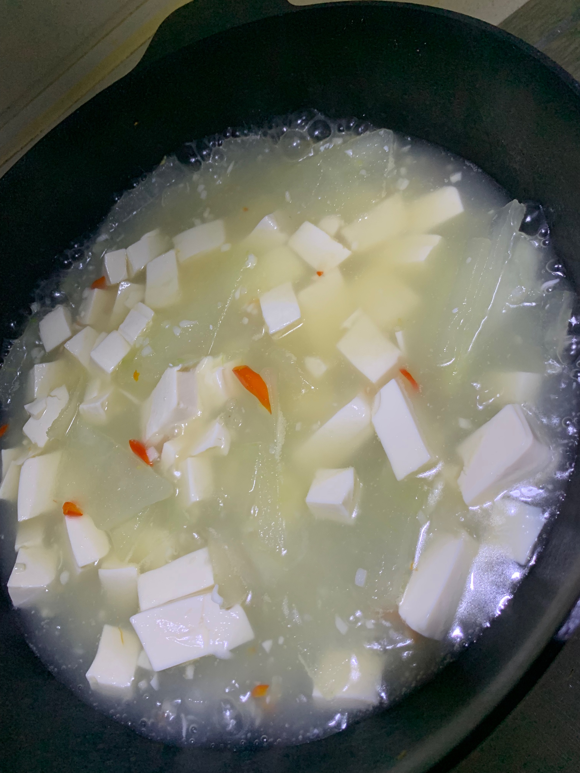 冬瓜豆腐汤的做法