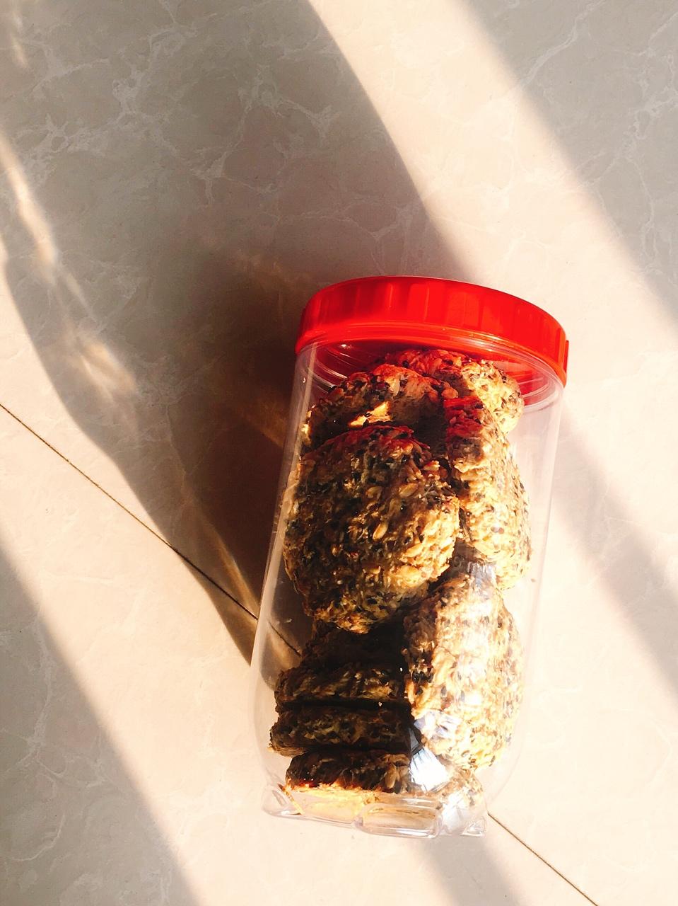 红糖燕麦亚麻籽芝麻饼干