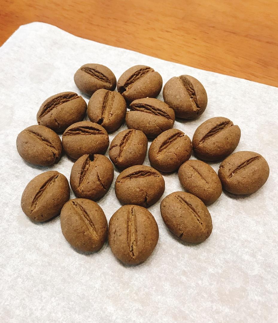 ㊙️萌化了‼️酥脆可口的咖啡豆饼干‼️一学就会