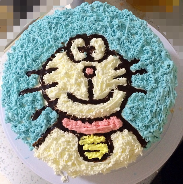 机器猫奶油蛋糕