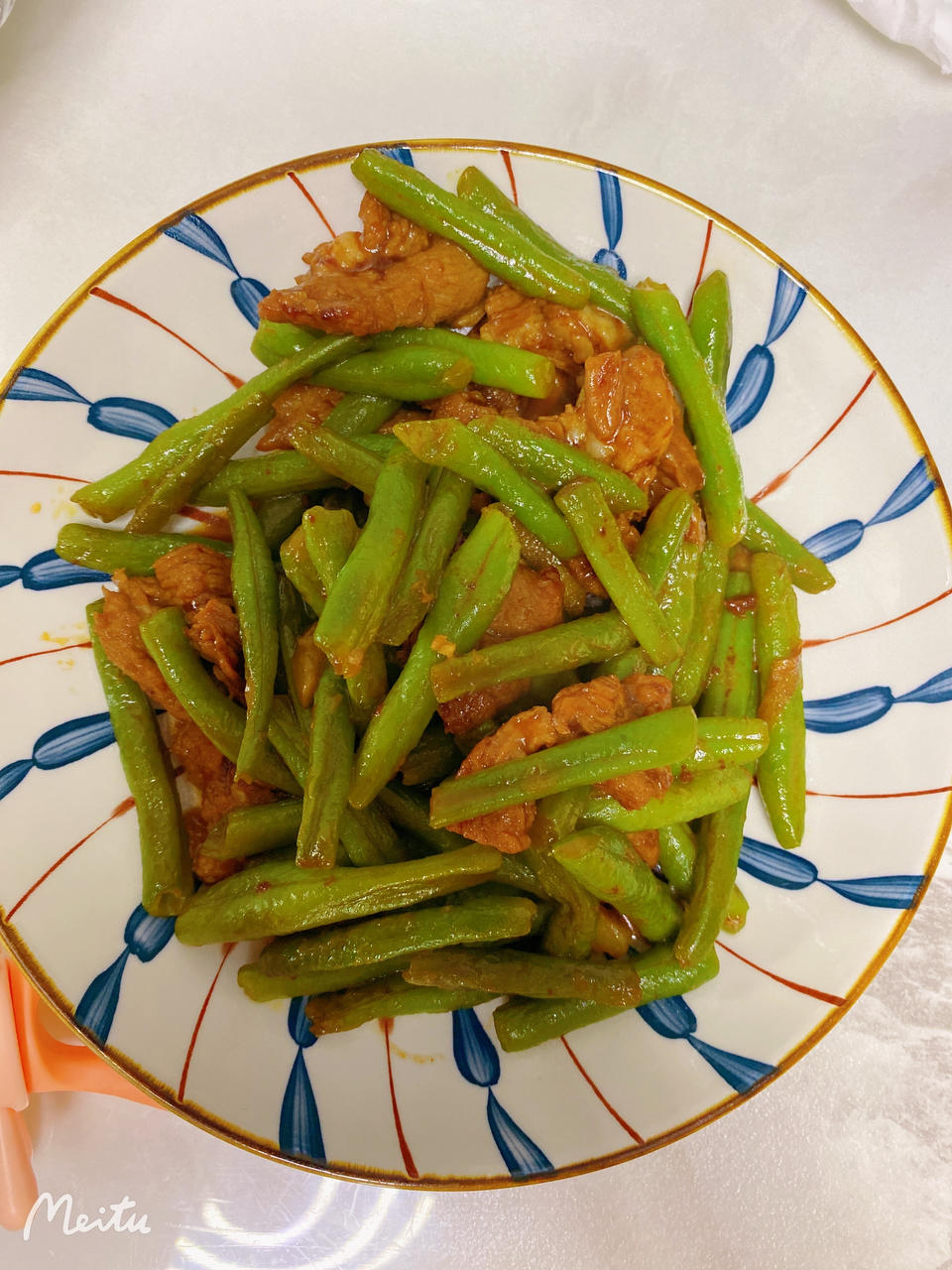 零厨艺的豆角炒肉