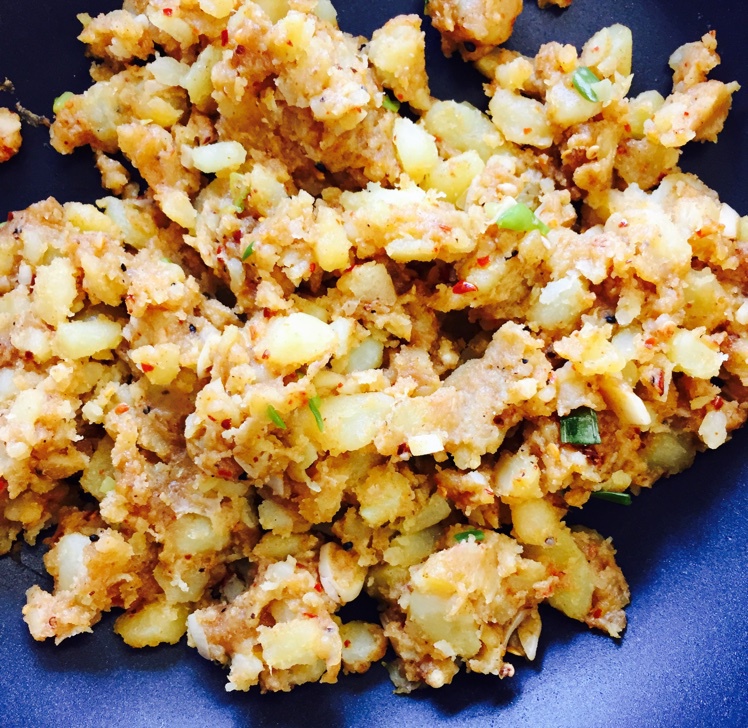 孜然香辣土豆泥