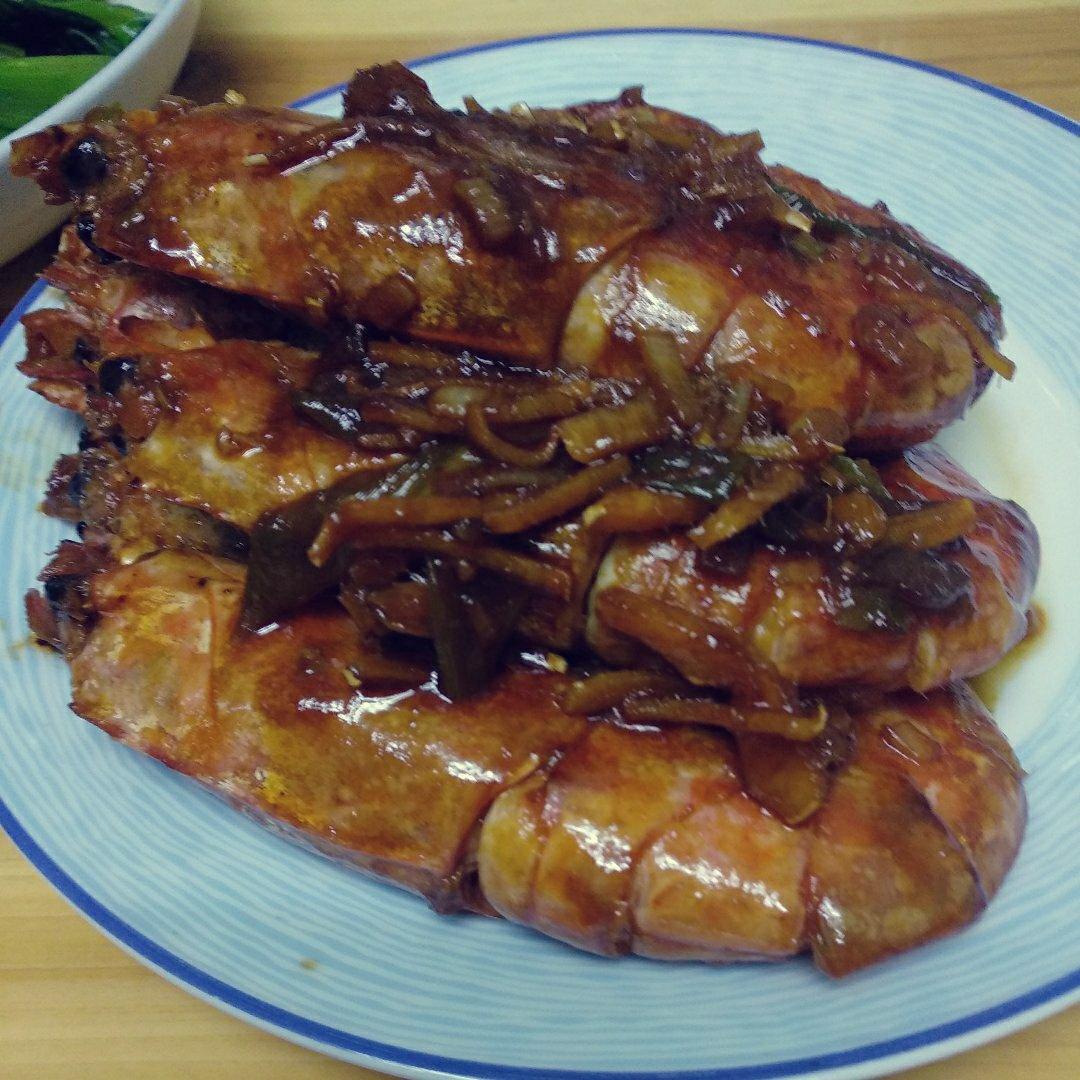 油焖大虾