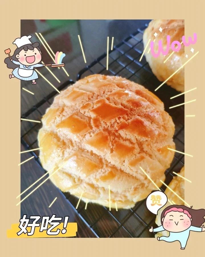 香酥柔软的港式菠萝包