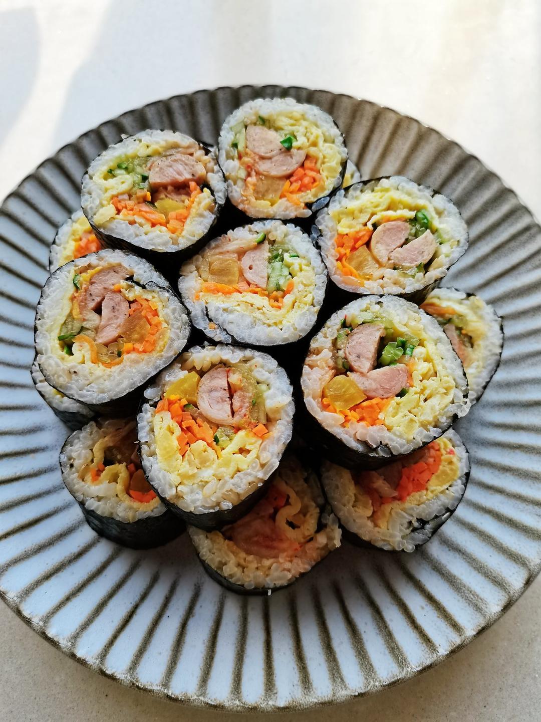 韩式紫菜包饭￨料超足