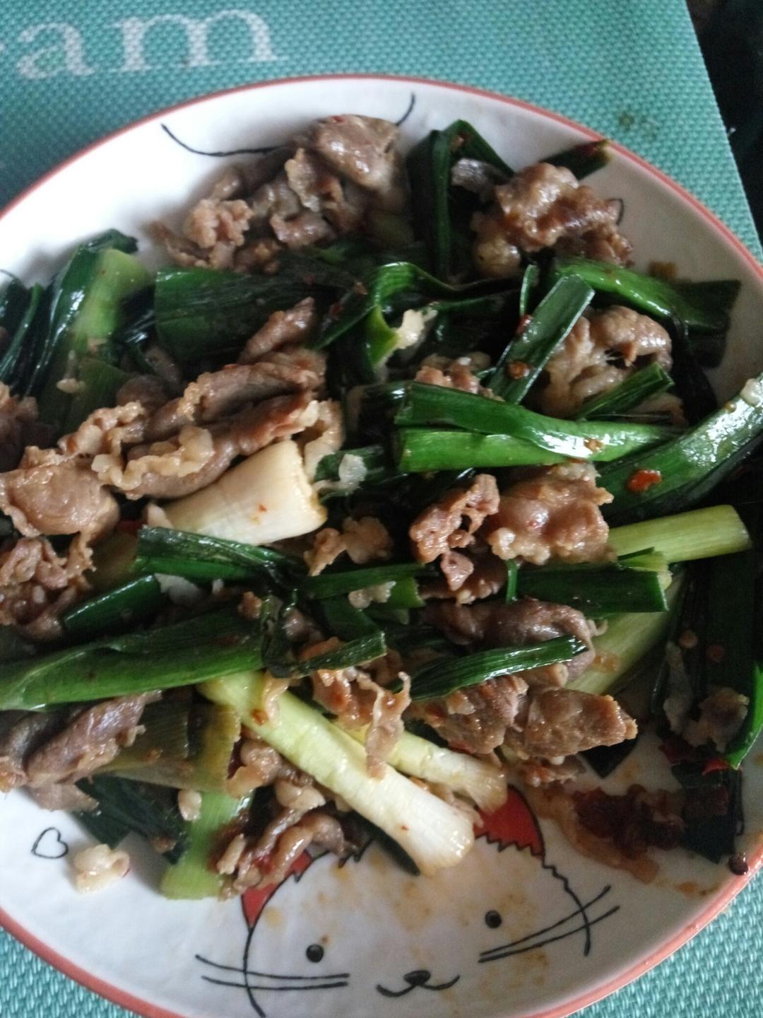 葱爆羊肉