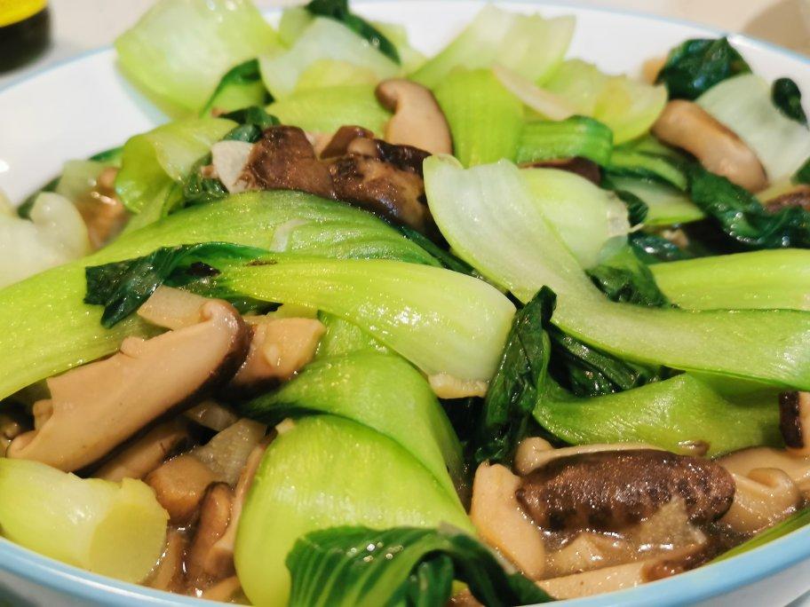 蚝油香菇青菜