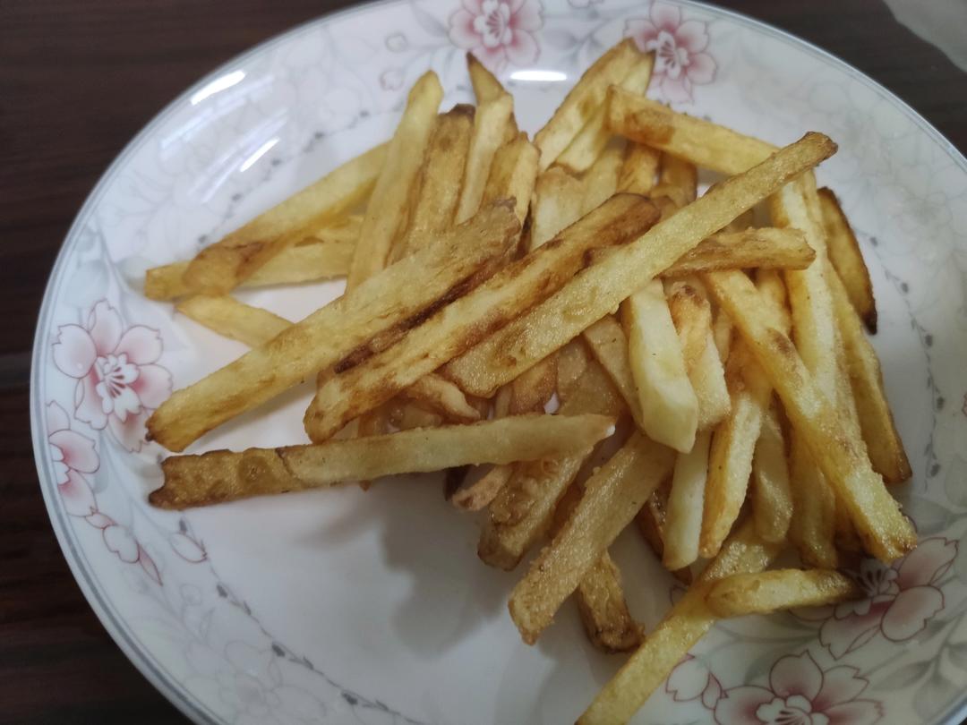 自制薯条 超酥脆 零失败有手就行