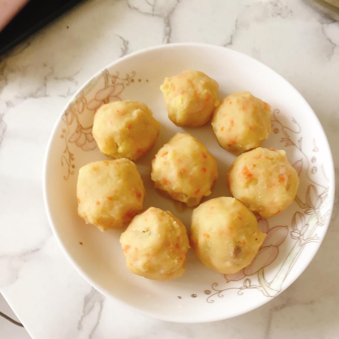 快手菜，土豆小丸子