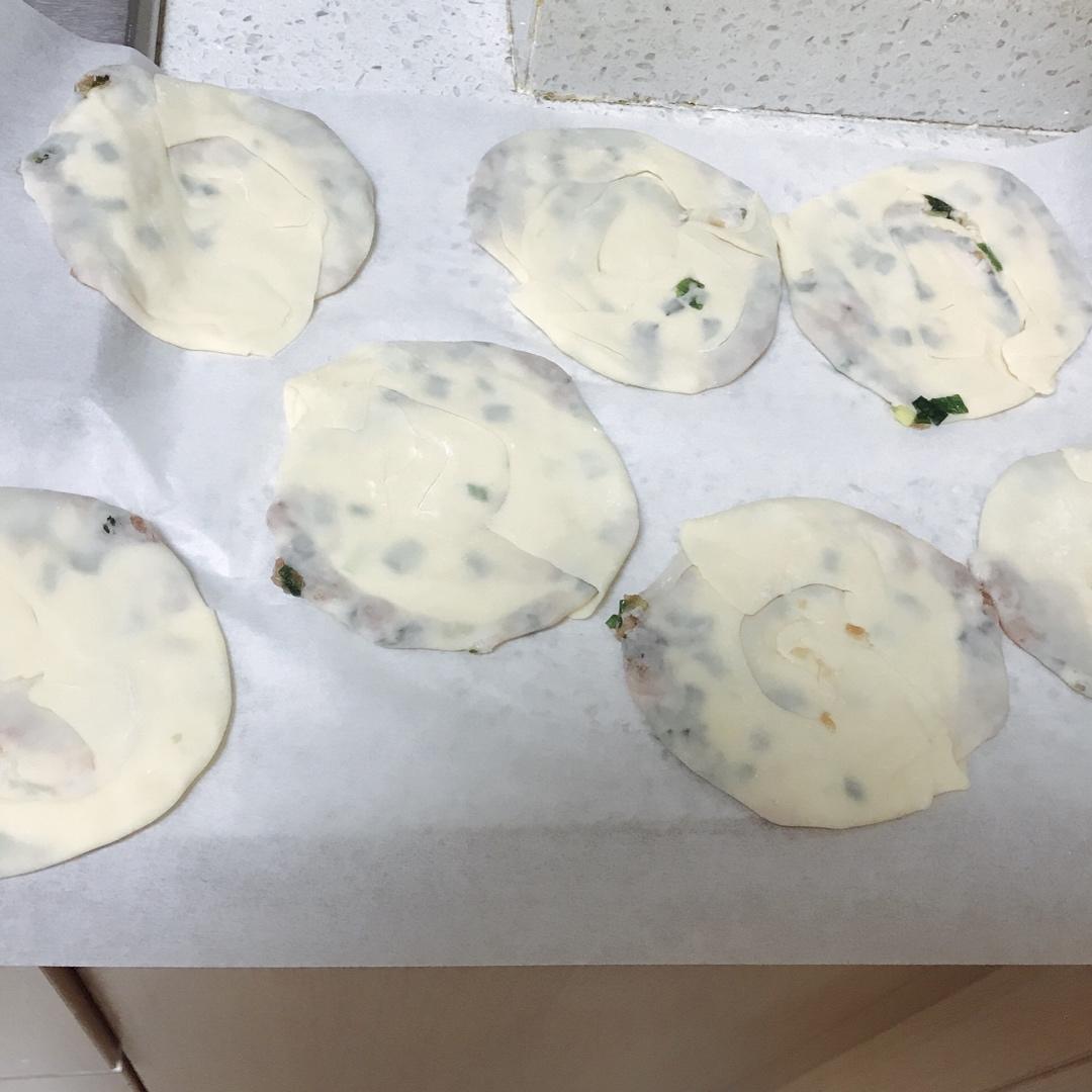 饺子皮葱油饼
