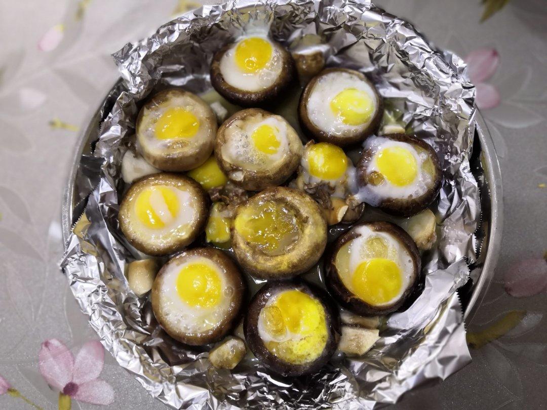 烤香菇鹌鹑蛋