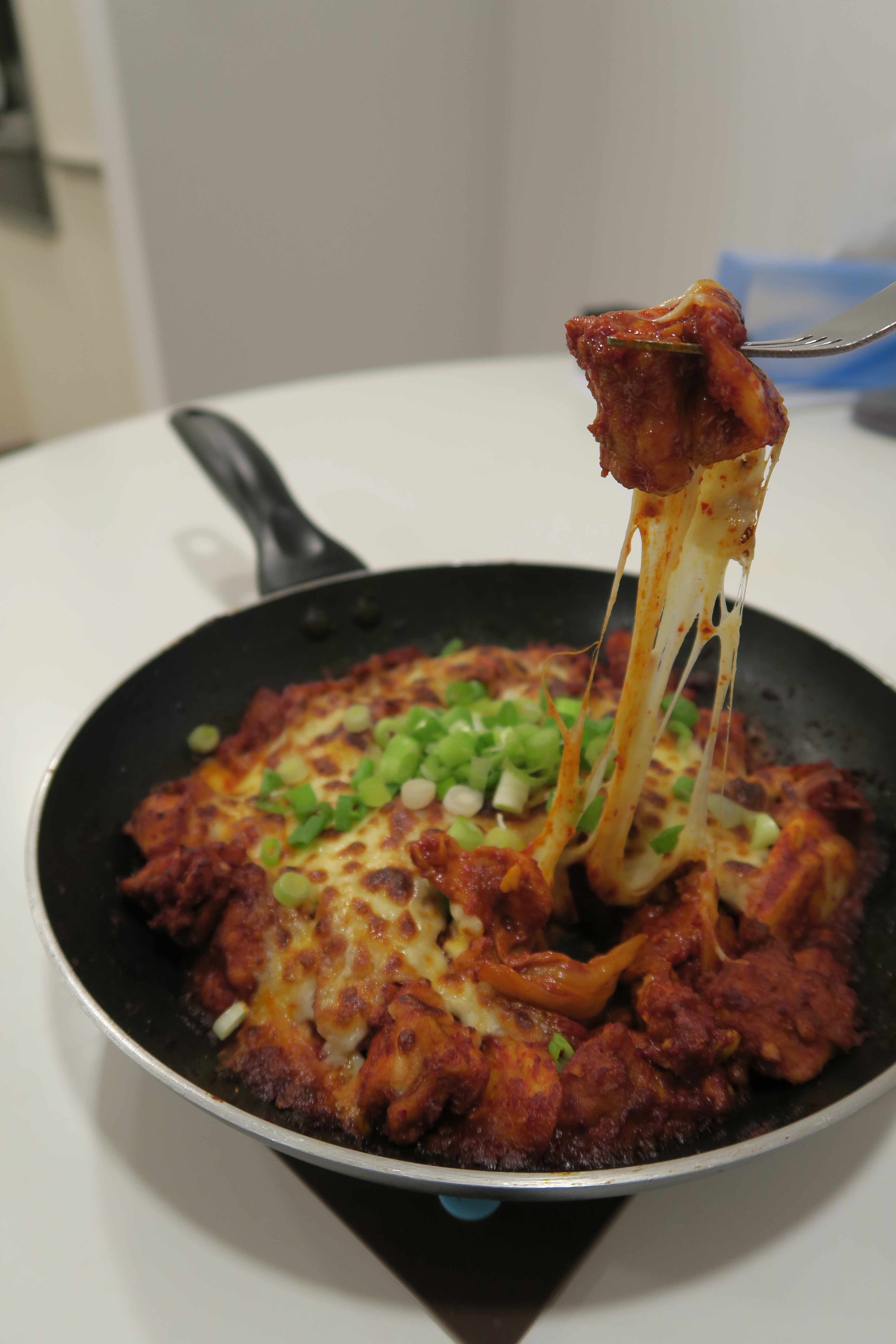 韩式辣炒鸡肉