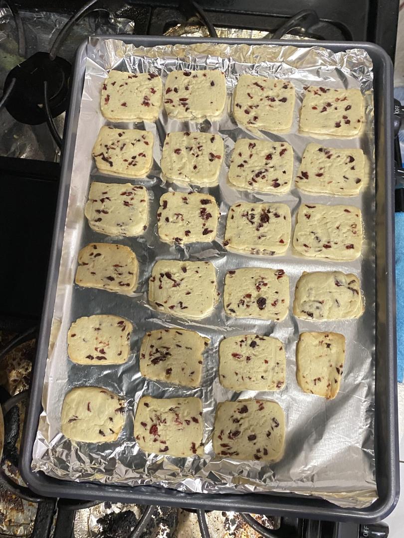 蔓越莓饼干的做法（烤箱做饼干）