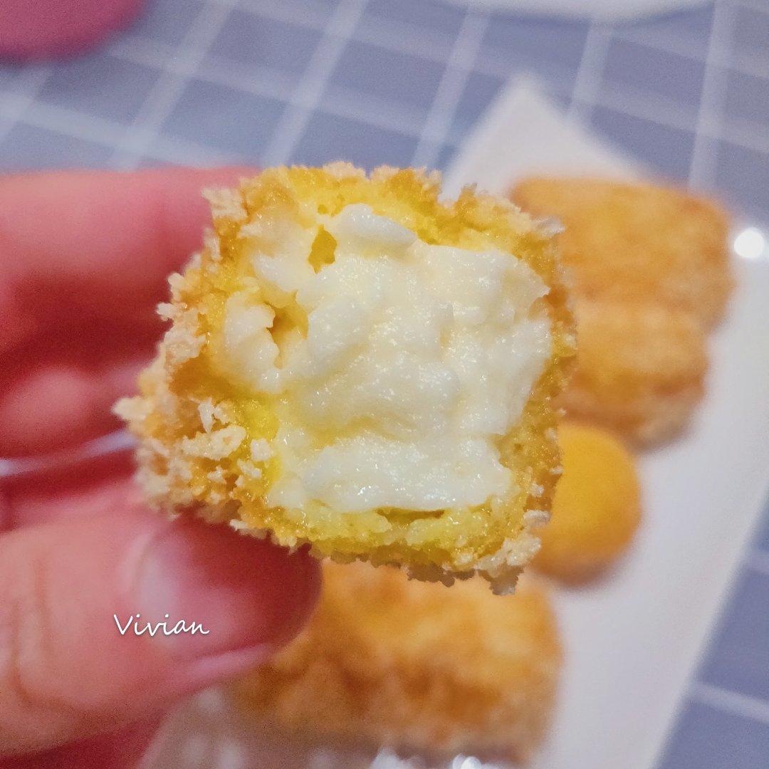 厨师长教你：“炸鲜奶”的家常做法，口感外酥里嫩味道很赞