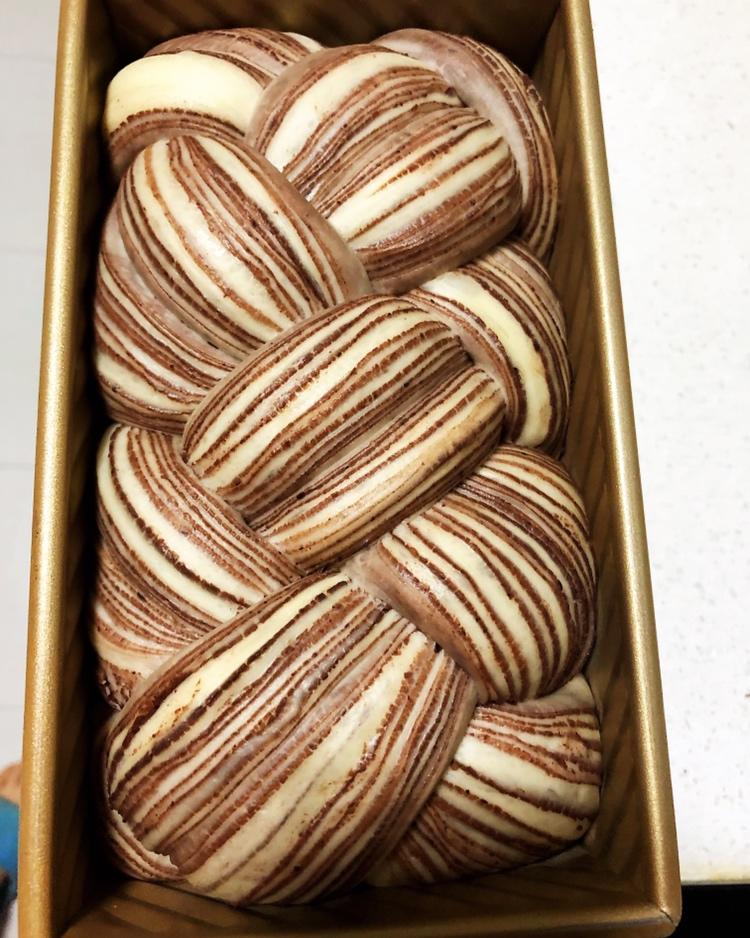 豆沙大理石吐司