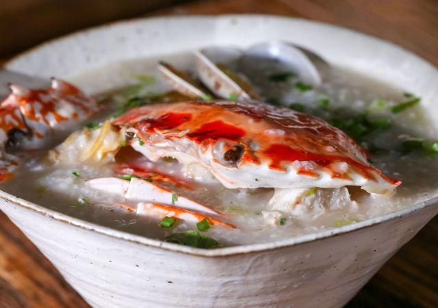 海鲜粥：冬季最鲜美的粥，暖身更养生！的做法