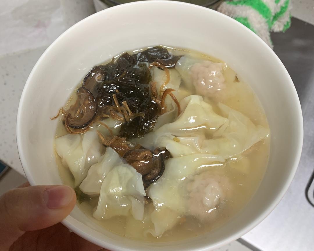 儿童简易早餐🥣最清淡爽口滴“紫菜汤小馄饨”